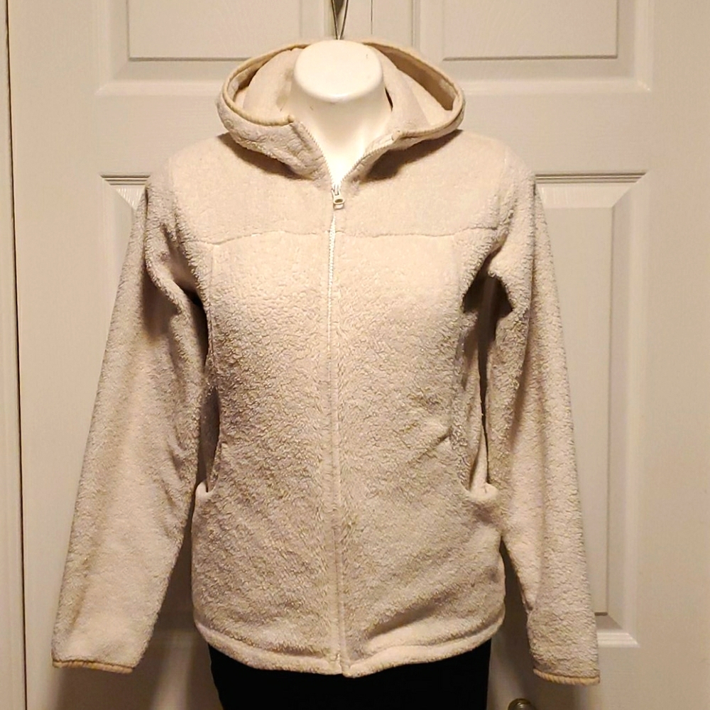 Lands' End Hooded Fleece - Size XL (16) - Picture 1 of 5